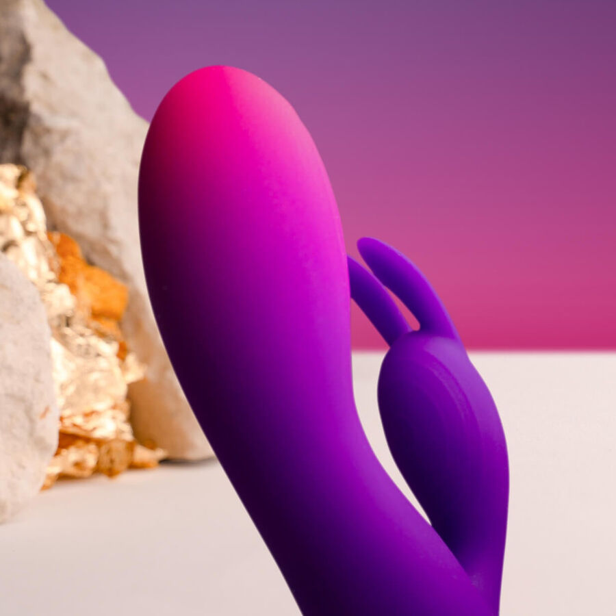 Rocks-Off Glo-Girl Rabbit — Vibromasseur rabbit violet — vue 2