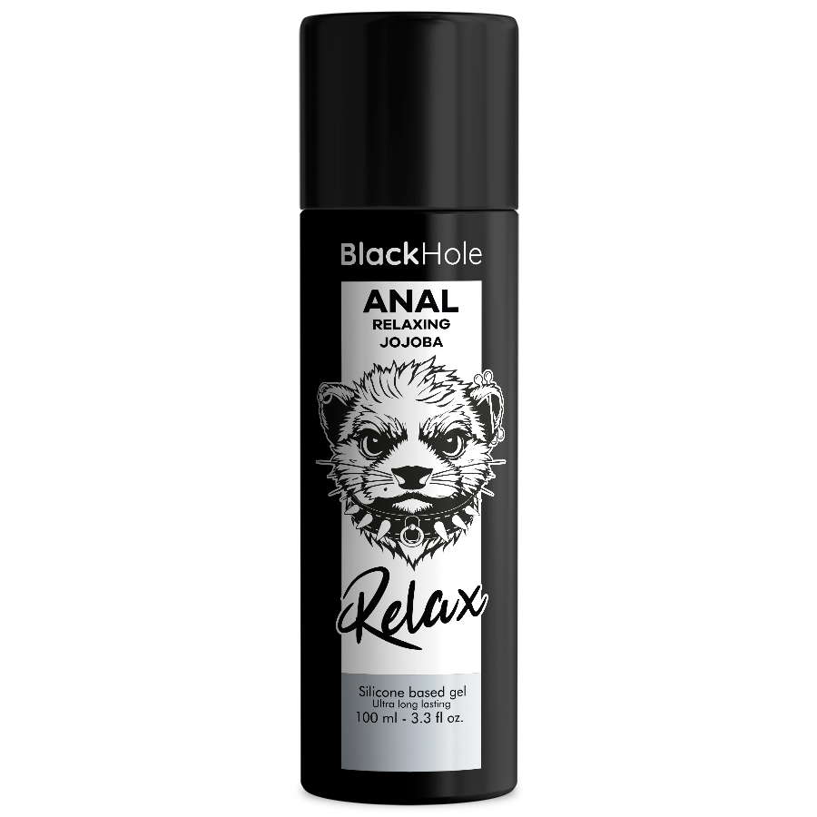 Black Hole – Relaxant anal jojoba relax base silicone 100 ml – vue produit 1