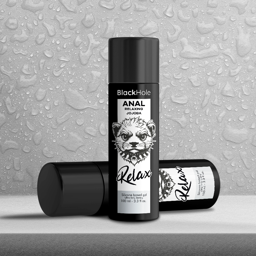 Black Hole – Relaxant anal jojoba relax base silicone 100 ml – vue produit 6