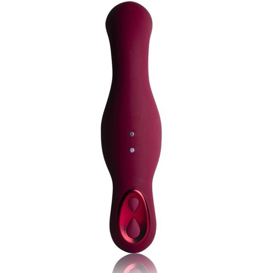 Rocks-Off Vibromasseur Point g Ruby Glow Blush Rouge — vue 5