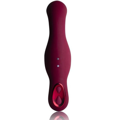Rocks-Off Vibromasseur Point g Ruby Glow Blush Rouge — vue 5