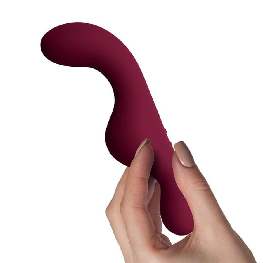 Rocks-Off Vibromasseur Point g Ruby Glow Blush Rouge — vue 3
