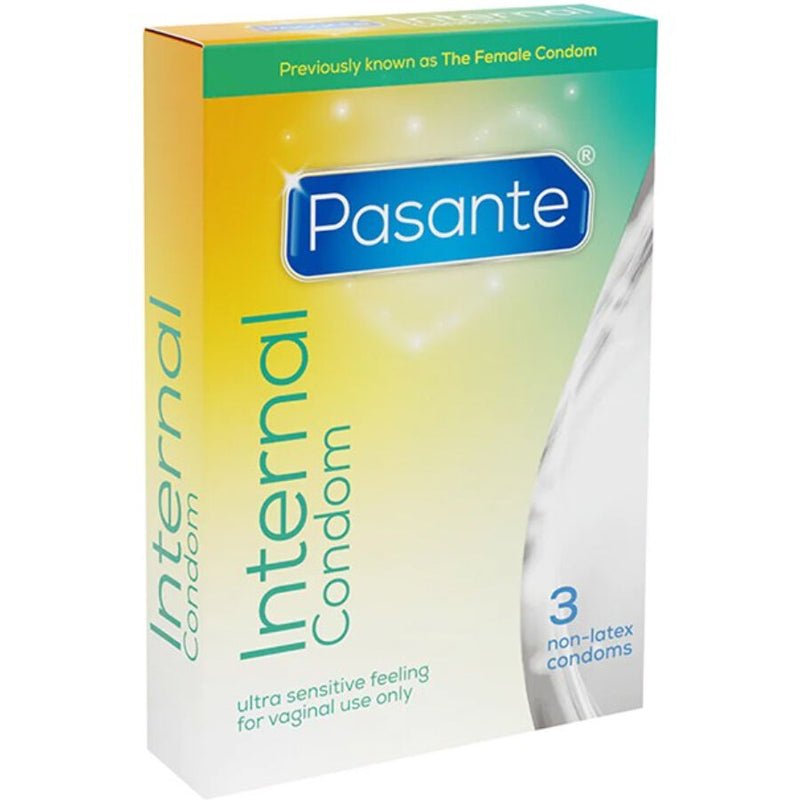 Pasante Internal — préservatifs internes sans latex, 3 unités — vue 1