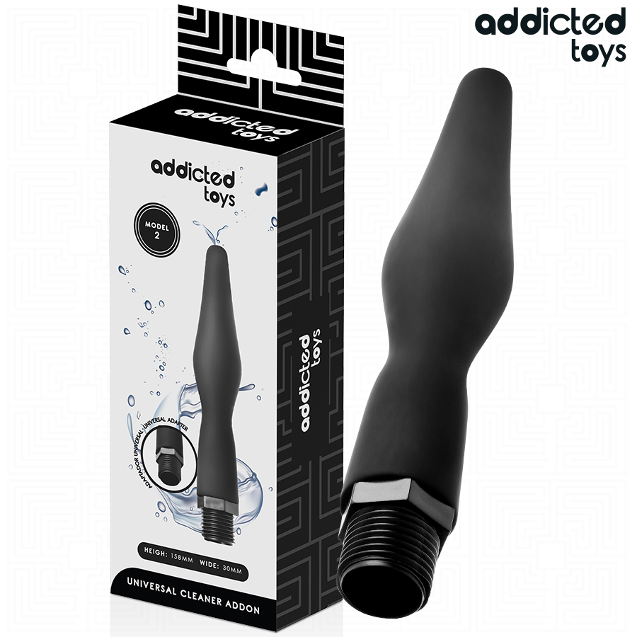 Addicted Toys – Nettoyeur anal avec adaptateur universel – vue produit 2
