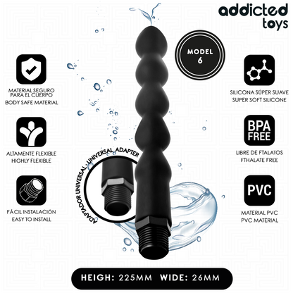 Addicted Toys – Nettoyeur anal avec adaptateur universel – vue produit 8