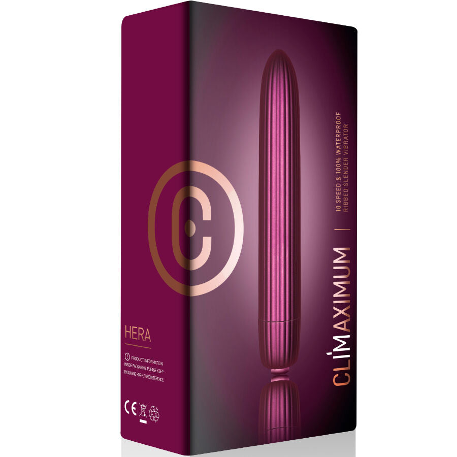 Climaximum Hera — Vibromasseur bullet texturé — vue 3