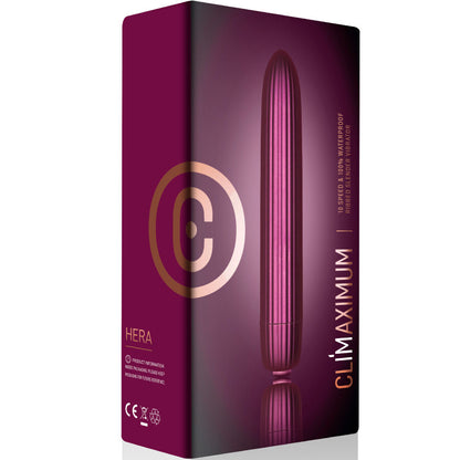 Climaximum Hera — Vibromasseur bullet texturé — vue 3