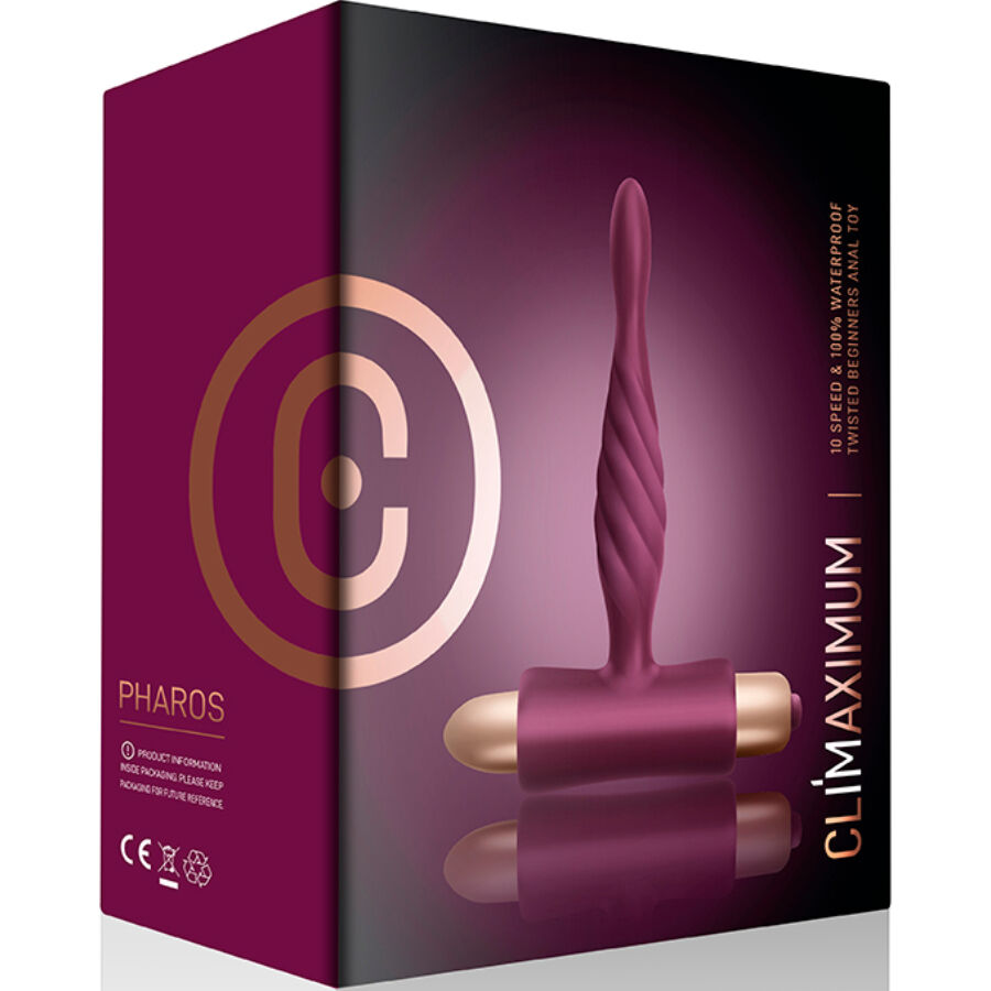 Climaximum Pharos — Plug anal débutant vibrant — vue 3