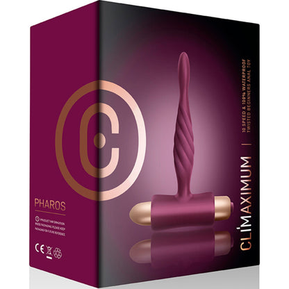 Climaximum Pharos — Plug anal débutant vibrant — vue 3