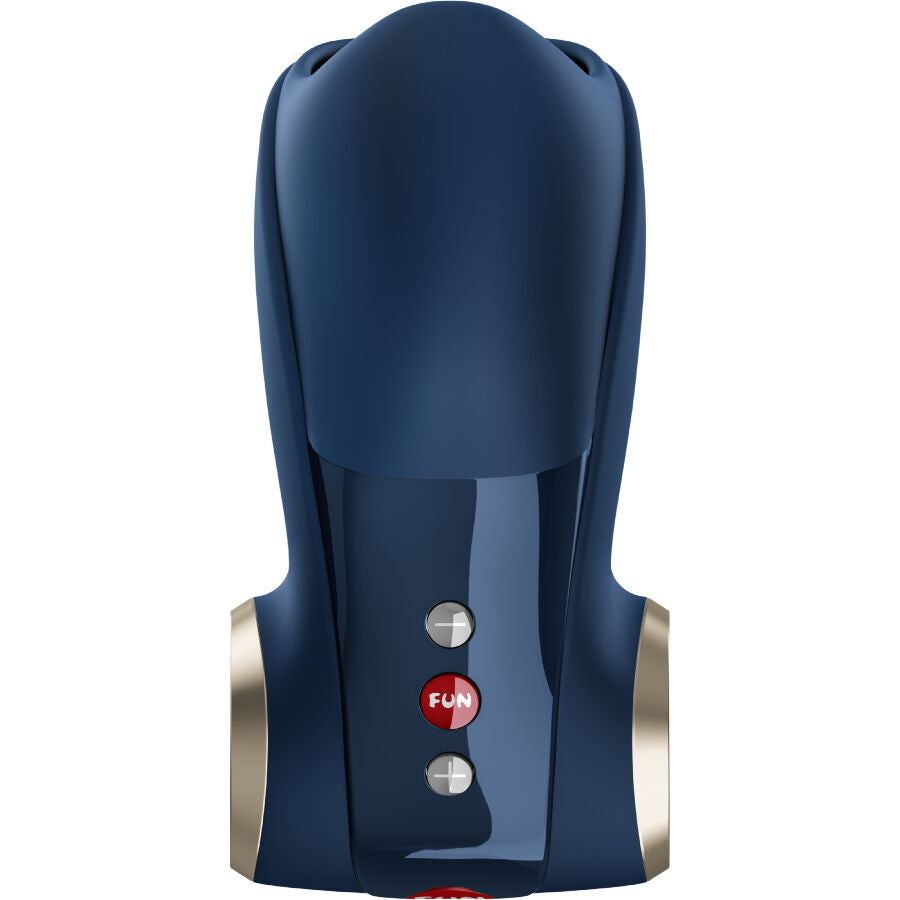 Fun Factory Cobra Libre II – Masturbateur vibrant bleu nuit – vue produit 6