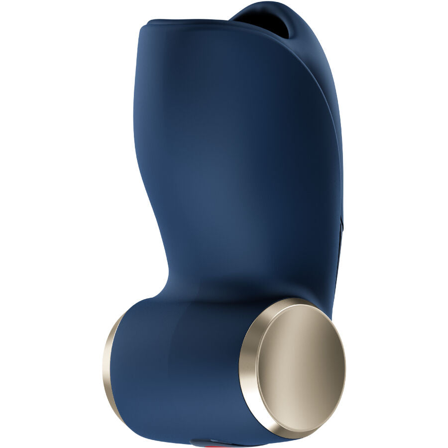 Fun Factory Cobra Libre II – Masturbateur vibrant bleu nuit – vue produit 5
