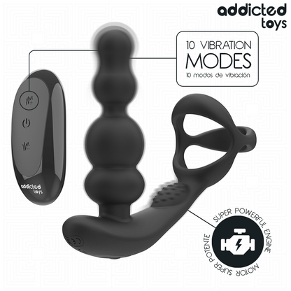 Addicted Toys – Masseur prostatique rotatif télécommandé – vue produit 4