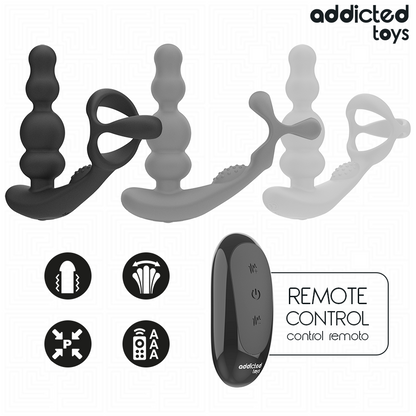 Addicted Toys – Masseur prostatique rotatif télécommandé – vue produit 6