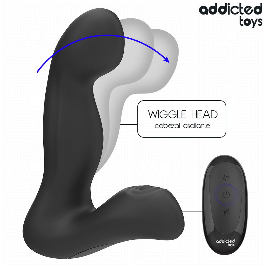 Addicted Toys – Masseur prostatique oscillant télécommandé – vue produit 4