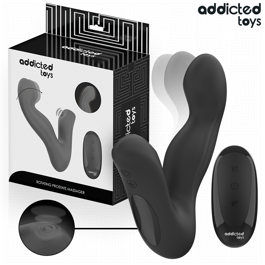 Addicted Toys – Masseur prostatique oscillant télécommandé – vue produit 2