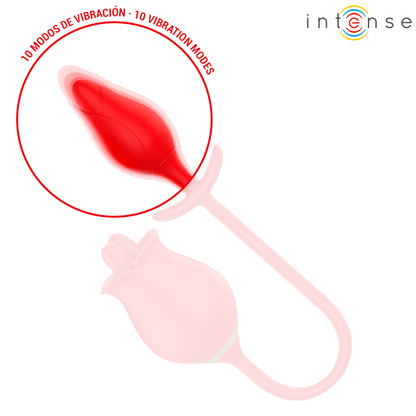 Intense — Melanie double stimulateur de clitoris avec langue en zigzag — vue officielle 8