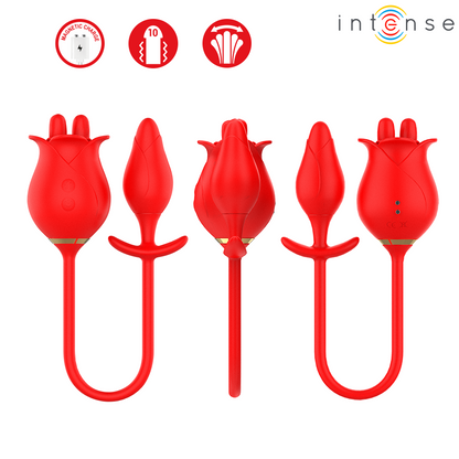 Intense — Melanie double stimulateur de clitoris avec langue en zigzag — vue officielle 6