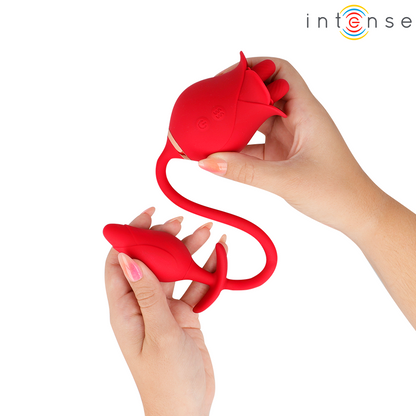 Intense — Melanie double stimulateur de clitoris avec langue en zigzag — vue officielle 4
