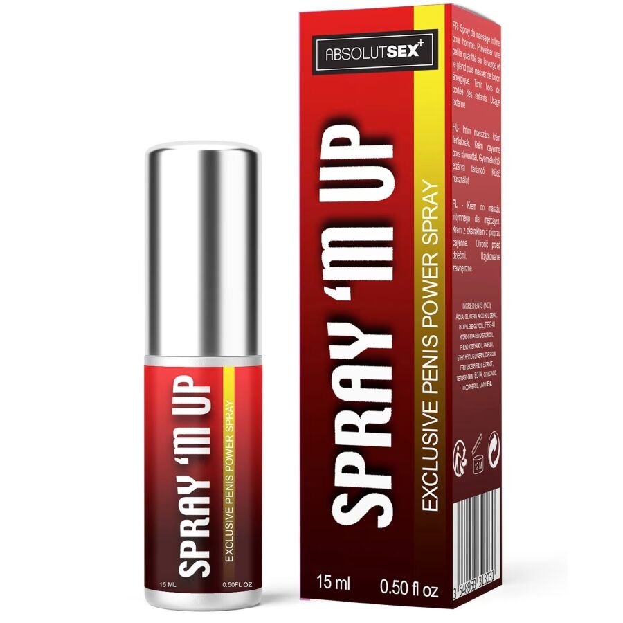 RUF – Spray m up lavetra érection 15 ml – vue produit 1