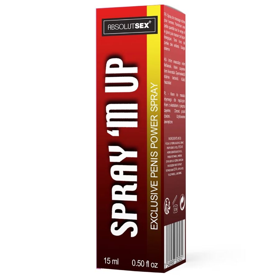 RUF – Spray m up lavetra érection 15 ml – vue produit 3