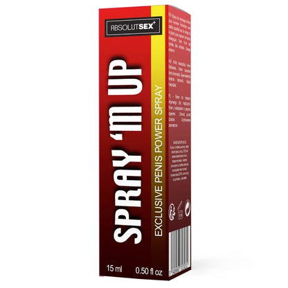 RUF – Spray m up lavetra érection 15 ml – vue produit 3