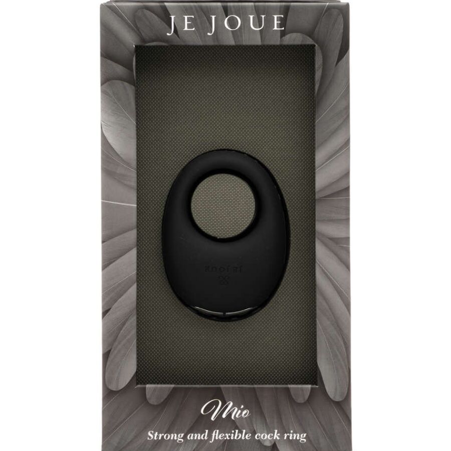 Je Joue Mio – Anneau vibrant flexible – Noir – vue produit 2