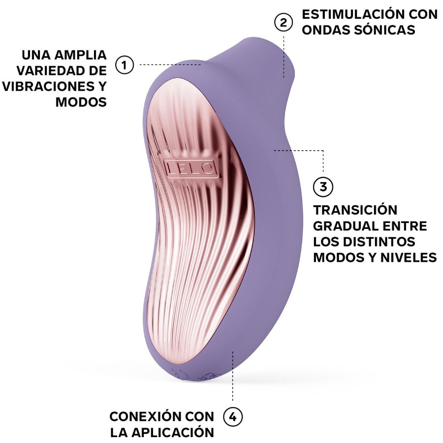 LELO Sona 3 – Stimulateur clitoridien sonique – vue produit 4