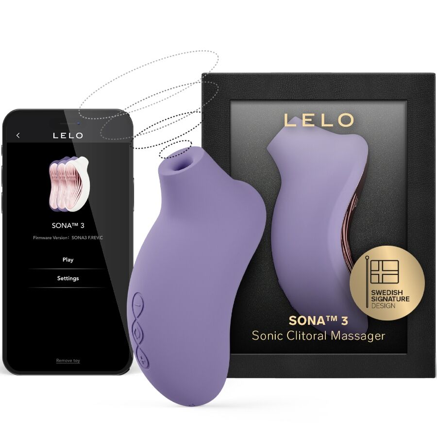 LELO Sona 3 – Stimulateur clitoridien sonique – vue produit 1