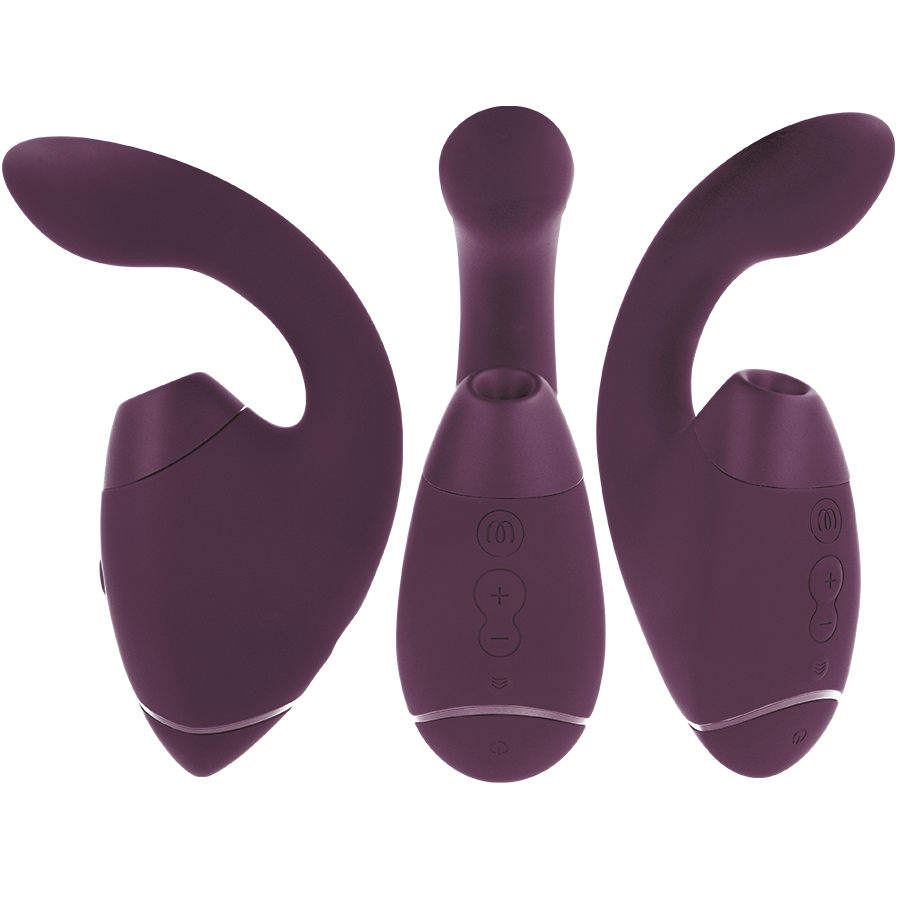 Womanizer Next Duo violet foncé vu de profil