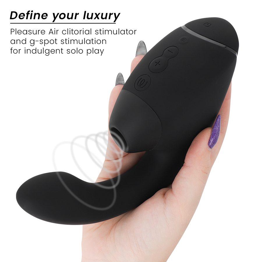 Womanizer Next Duo noir, détail des commandes