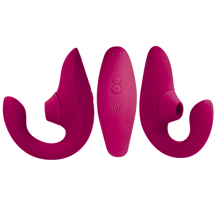 Womanizer Blend – Vibromasseur rabbit Pleasure Air – Fuchsia – vue produit 13