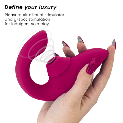 Womanizer Blend – Vibromasseur rabbit Pleasure Air – Fuchsia – vue produit 14