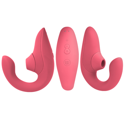 Womanizer Blend – Vibromasseur rabbit Pleasure Air – Rose – vue produit 24