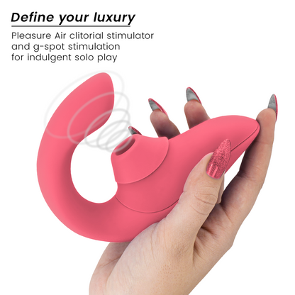 Womanizer Blend – Vibromasseur rabbit Pleasure Air – Rose – vue produit 25