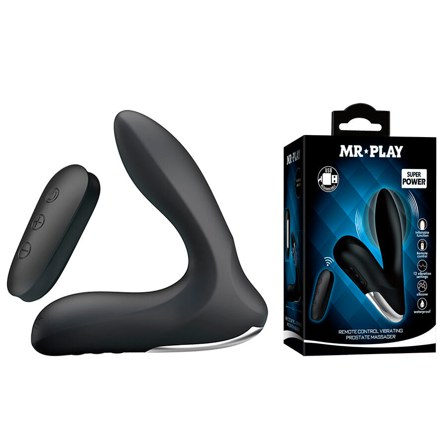 Mr Play – Masseur prostatique gonflable télécommandé – vue produit 2
