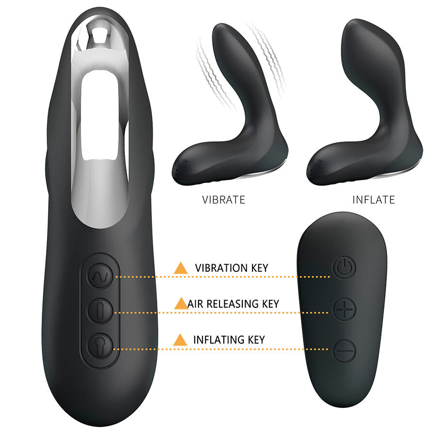 Mr Play – Masseur prostatique gonflable télécommandé – vue produit 6