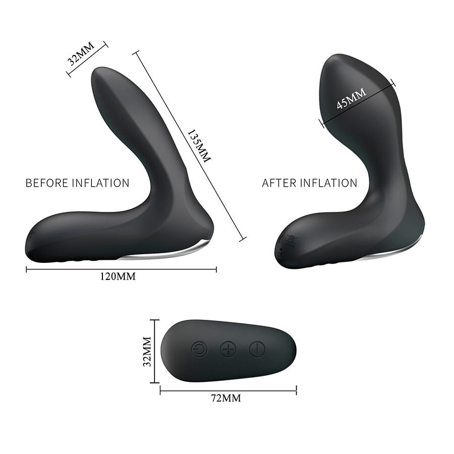 Mr Play – Masseur prostatique gonflable télécommandé – vue produit 8