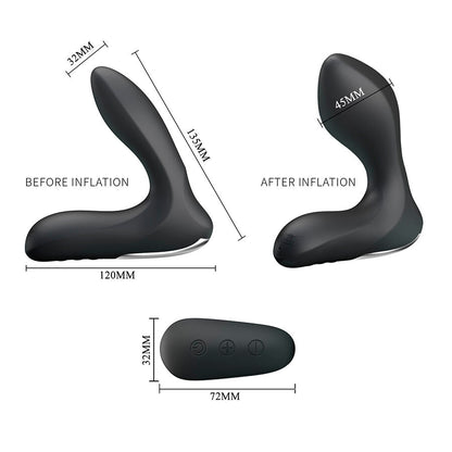 Mr Play – Masseur prostatique gonflable télécommandé – vue produit 8