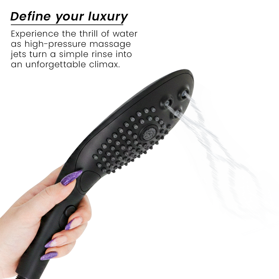 Womanizer Wave – Pommeau de douche stimulant – Noir – vue produit 8