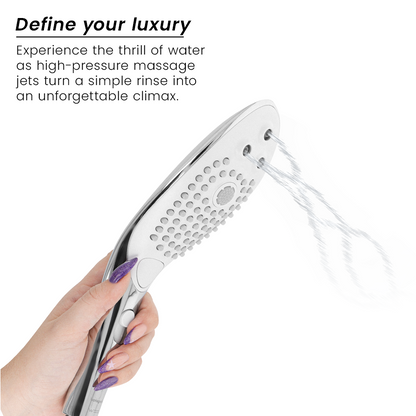 Womanizer Wave – Pommeau de douche stimulant – Chrome – vue produit 23