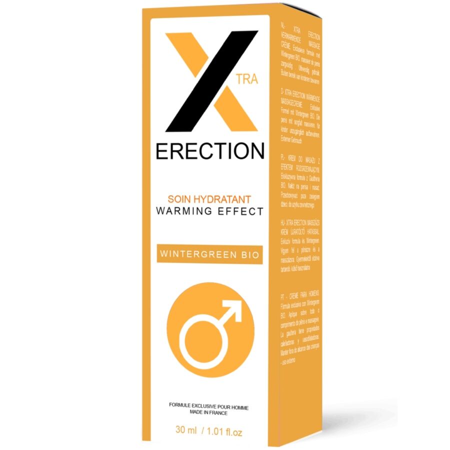 RUF – X erection crème érection effet chauffant 30 ml – vue produit 3