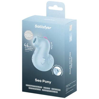 Satisfyer Sea Pony — Vibrateur et stimulateur Air Pulse — vue officielle 5