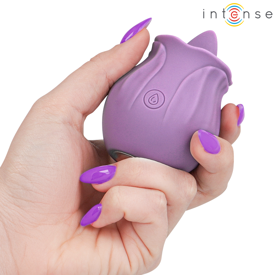 Intense Azalea – Stimulateur clitoridien floral violet – vue produit 4