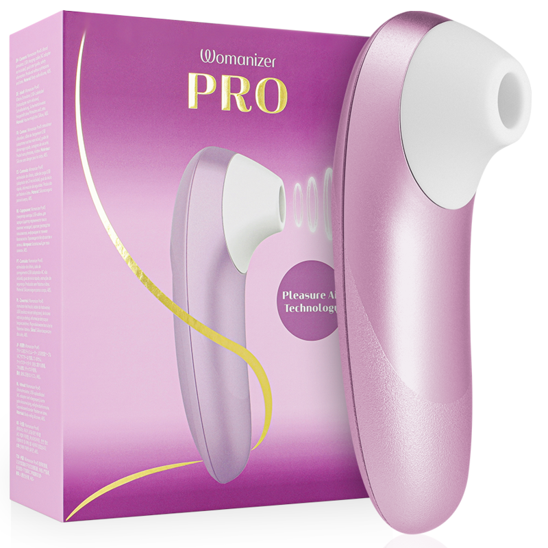 Womanizer Pro lilas, stimulateur clitoridien Pleasure Air