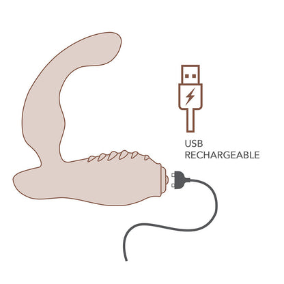 Rocks-Off Mini Wand – Baguette rechargeable rose – vue produit 11
