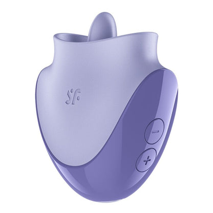 Satisfyer Tongue Dancer — Stimulateur clitoridien lilas — vue officielle 1