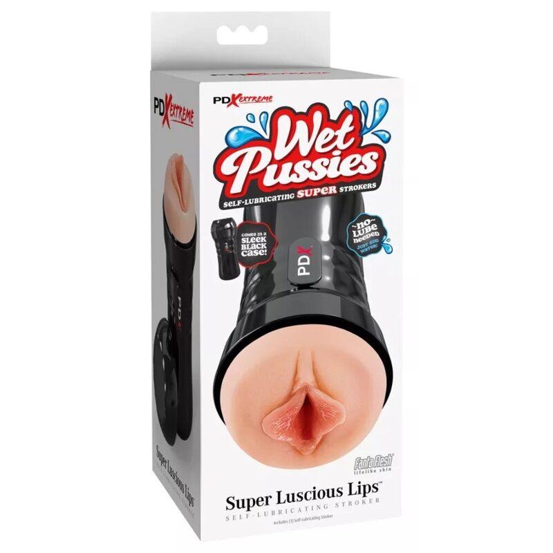 PDX Extreme Super Luscious Lips — Masturbateur autolubrifié — vue officielle 5