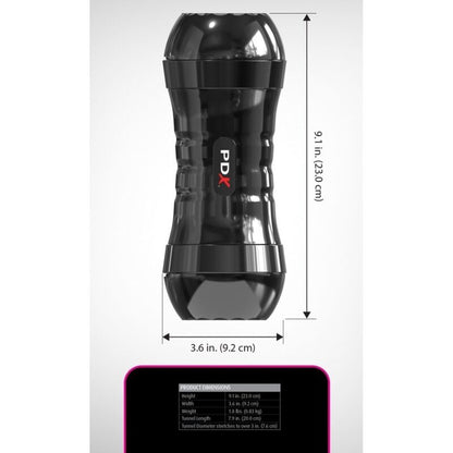 PDX Extreme Flip-A-Pussy — Masturbateur réversible — vue officielle 6