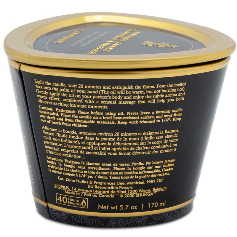 Shunga Mini Caress — Bougie de massage mangue 170 ml — vue 5