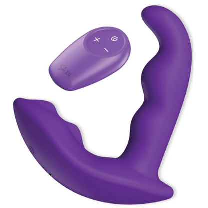She.E.O — Stimulateur anal vibrant rotatif avec télécommande violet — vue officielle 1